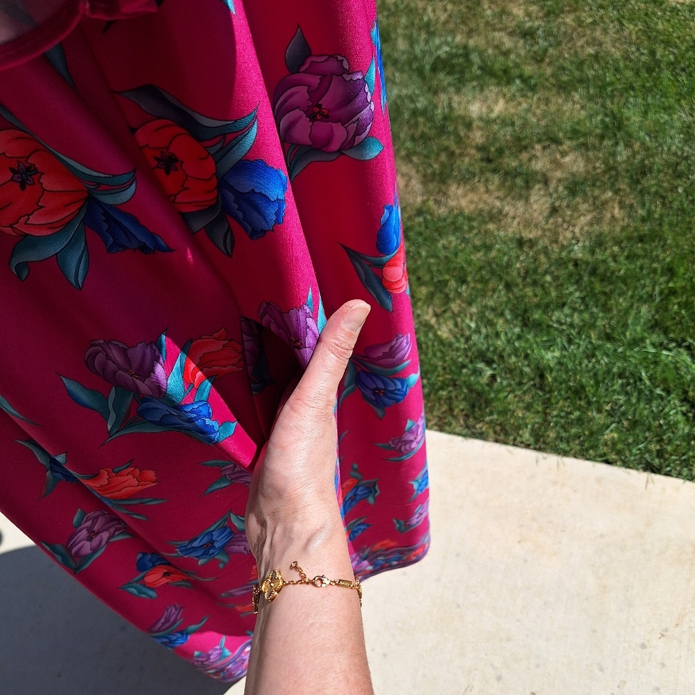 Vintage 1960s 1970s Granada Usa Nightgown Housedr… - image 8